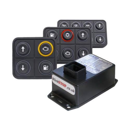 CANActive controller for ground switched inputs, analogue inputs, CAN keypads and switchboards.  Aftermarket upgrade for kit cars and race cars.