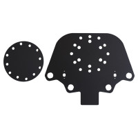 Acrylic Button Plate X42 and Disk