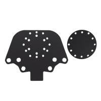 Acrylic Button Plate X6B and Disk