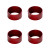 Set of 4 red guards +£25.80